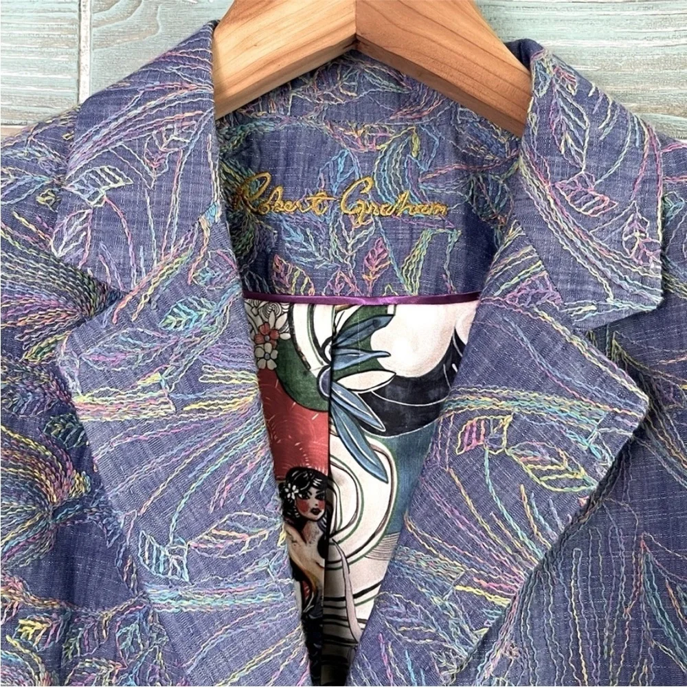 Robert Graham Penelope Woven
Jacket - Indigo - Picture 3 of 13
